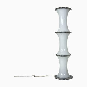 Bambus Stehlampe von Enrico Tronconi für Vistosi, 1970