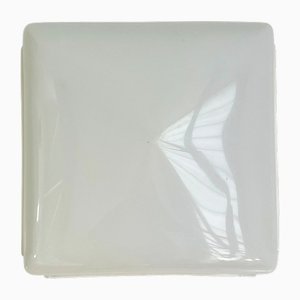 Weiße Cnosso Wandlampe von Angelo Mangiarotti für Artemide, 1960er