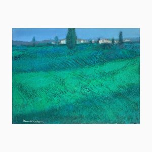 Katarzyna Zwolinska, Toscane, Peinture Technique Mixte, 2018