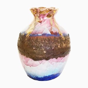 Ceramic Sculpture Vase by Claudio Pulli, 1960s