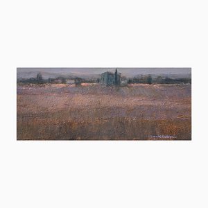 Katarzyna Zwolinska, Tuscany, Mixed Media Painting, 2020