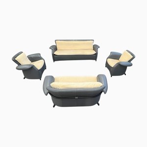 22-C Living Room Set from De Sede, 1970s, Set of 4