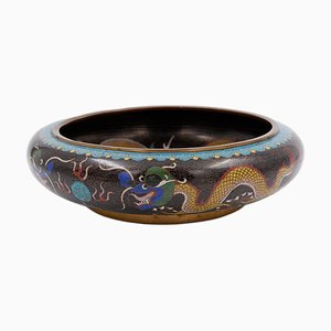 Cloisonné Cup with Dragons by Zhengde, 1920s