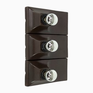 Ceramic Wall Lamps, 1960s, Set of 3