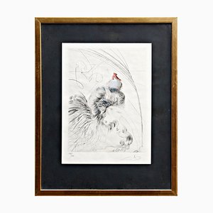 Salvador Dalì, Femme à la chaussure, 1969, Acquaforte