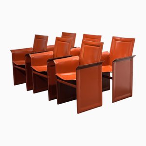Korium Stühle von Tito Agnoli von Matteo Grassi, 1970er, 6er Set