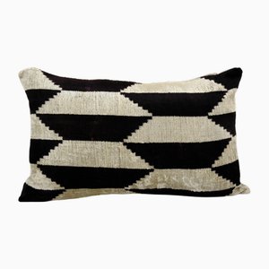 Ikat Velvet Cushion Cover, 2010s