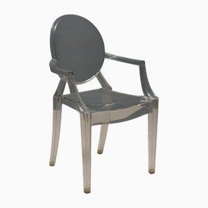 Sedia Louis Ghost attribuita a Philippe Starck per Castelli / Anonima Castelli