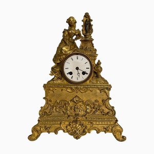Horloge de Table en Bronze, France, 19ème Siècle