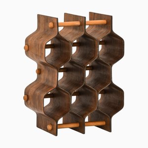 Porte-Bouteille en Palissandre attribué à Torsten Johansson, 1950s