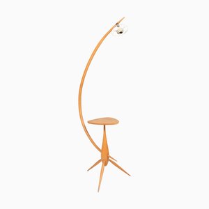 Danish Modern Tripod Bridge Floor Lamp by Severin Hansen, 1950s