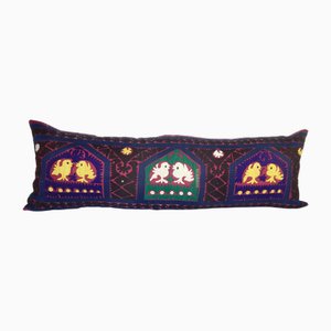 Suzani Cushion Cover with Animal Motif