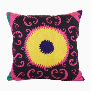 Vintage Square Cotton Suzani Bed Cushion Cover