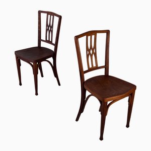 Sedie da pranzo nr. 333 di Josef Hoffmann per Jacob & Josef Kohn, 1901, set di 2