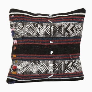Anatolian Goat Hair Lumbar Kilim Cushion Cover