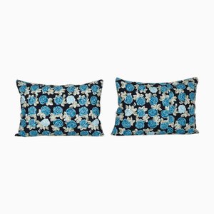 Uzbek Floral Cushion Covers, Set of 2