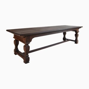 Großer Esstisch aus Eiche