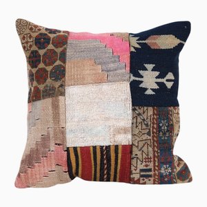 Kurdish Hand-Embroidered Cushion Cover