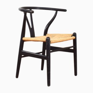 Silla CH 24 Wishbone de Hans J. Wegner para Carl Hansen, años 60