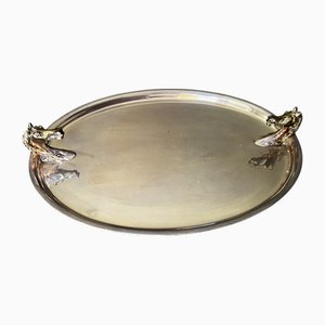 Vassoio vintage con testa di cavallo di Hermès, anni '70
