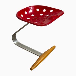 Sgabello Mezzadro di Achille e Pier Giacomo Castiglioni per Zanotta, 1970