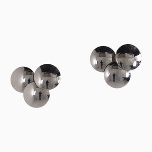 Vintage Wall Lights by Goffredo Reggiani, 1970s, Set of 2