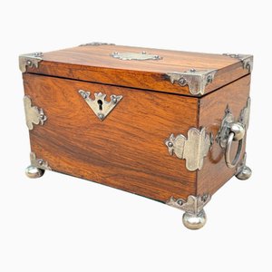 Scatola da tè Padouk anglo-cinese, 1860