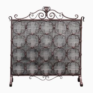 Dekorativer Vierpass-Feuerschirm, 1910