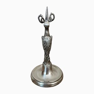 Silver Metal Menu Holder, 1900