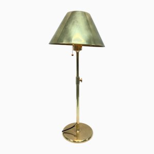Vintage Lesan Table Lamp in Brass by Florian Schulz, 1970s