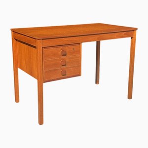 Scrivania Mid-Century moderna in teak di Domino Mobler, Danimarca, 1960