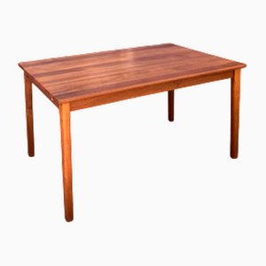 Teak Dining Table with Suspended Top