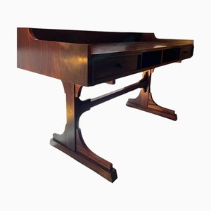 Bureau Central en Noyer avec Tiroirs, 1960s