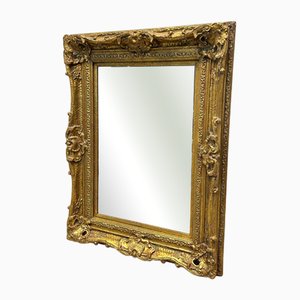Baroque Style Mirror in Gilded Frame