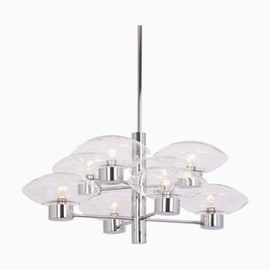 Mid-Century Orbital Hängelampe Kaiser Idell / Kaiser Leuchten zugeschrieben, Deutschland, 1970er