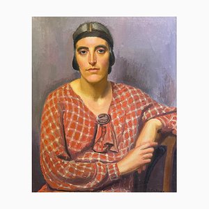 Armand Cacheux, Miss Cacheux 3, Olio su tela