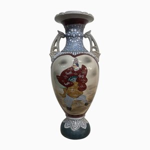 Vase Balustre Style Satsuma, Japon