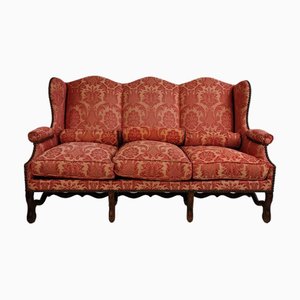 Divano Os De Mouton con arazzo, XVIII secolo