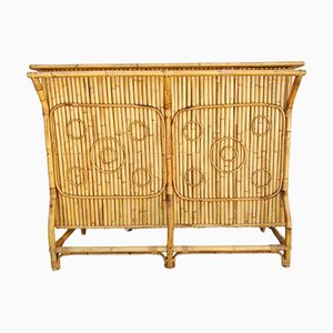 Mid-Century Modern Bar aus Bambus von Tito Agnoli, 1950er