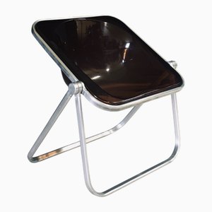 Mid-Century Modern Plona Chair by Giancarlo Piretti for Castelli, Italy, 1970s