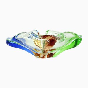 Art Rhapsody Collection Bowl in Glass by Frantisek Zemek, Former Czechoslovakia, 1960s