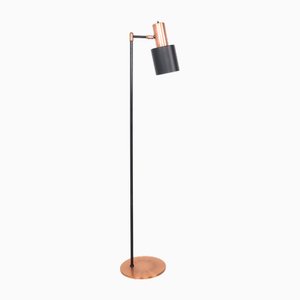 Copper Studio Floor Lamp by Jo Hammerborg for Fog & Mørup, 1960s