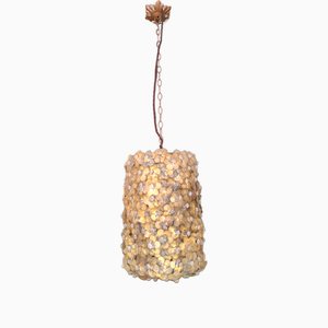 Blown Glass Millefiori Pendant Lamp from Barovier & Toso, Italy, 1950s