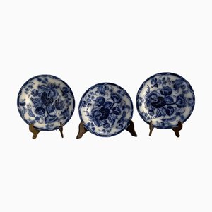 Piatti vittoriani in porcellana di Wedgwood, 1800, set di 3