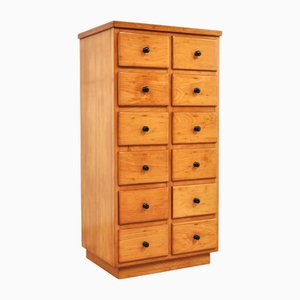 Vintage School Chest of Drawers, 1950s