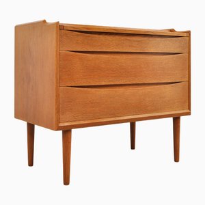 Vintage Danish Teak Dressing Table or Chest of Drawers from Ølholm Møbelfabrik, 1960s