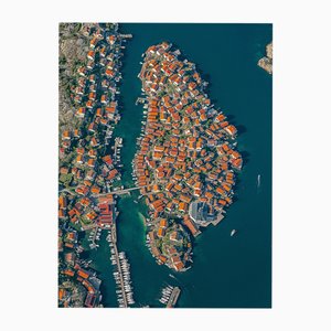 Bernhard Lang, AV_Archipelago_007 Aerial View, 2025, Print
