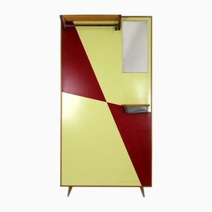 Vintage Geometric Coat Rack from Drevokov Blatna, 1970s