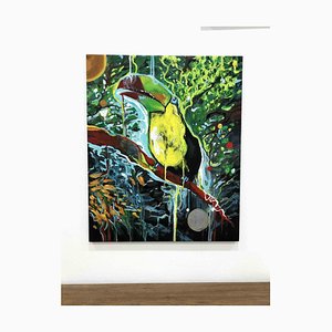 Alessandro Filetti, Tucano, Acrylic Paint & Posca, 2013