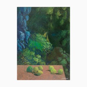 Alessio Paternesi, In the Silent Air, Oil on Panel, 1980s